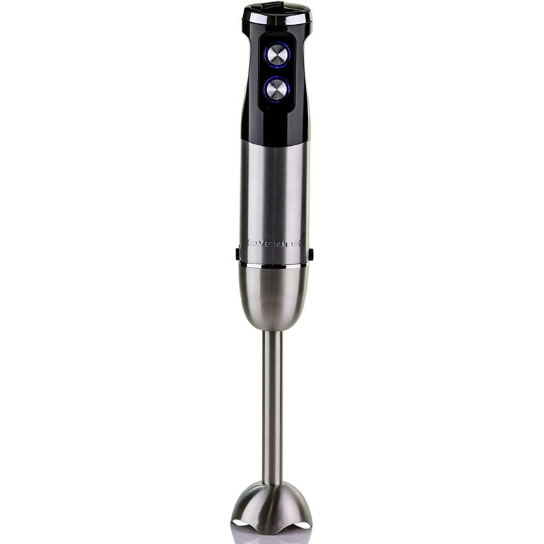 OVENTE Stainless Steel Milk Frother, Coffee Mixer Wand, Silver