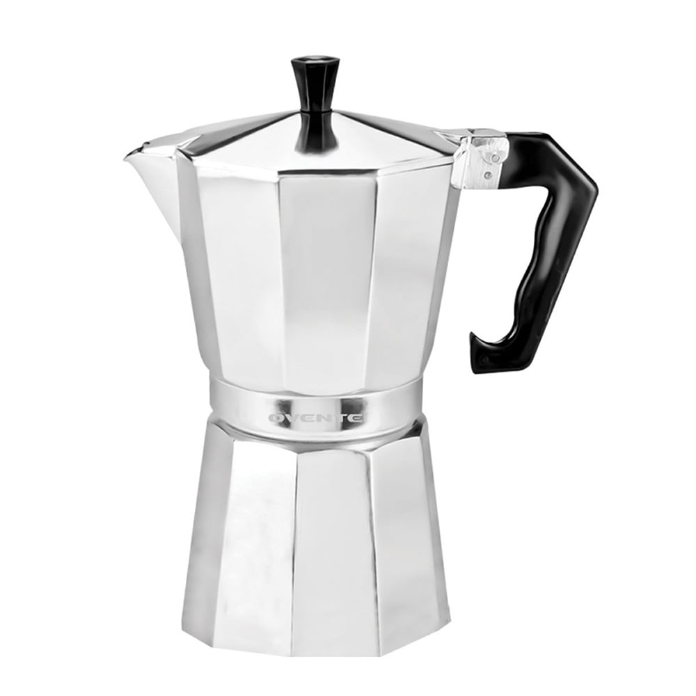 Ovente MPA09 9-Cup Stovetop Aluminum Espresso Maker