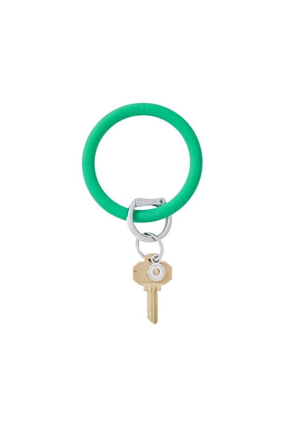 , The Original Bracelet Keychain, Silicone Big O Key Ring - Shamrock