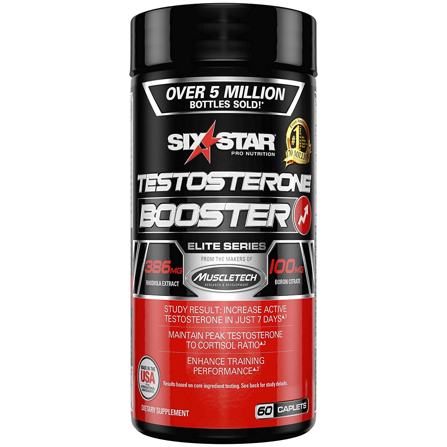 Over 5 Million Bottle Sold Six Star Pro Nutrition Elite Series