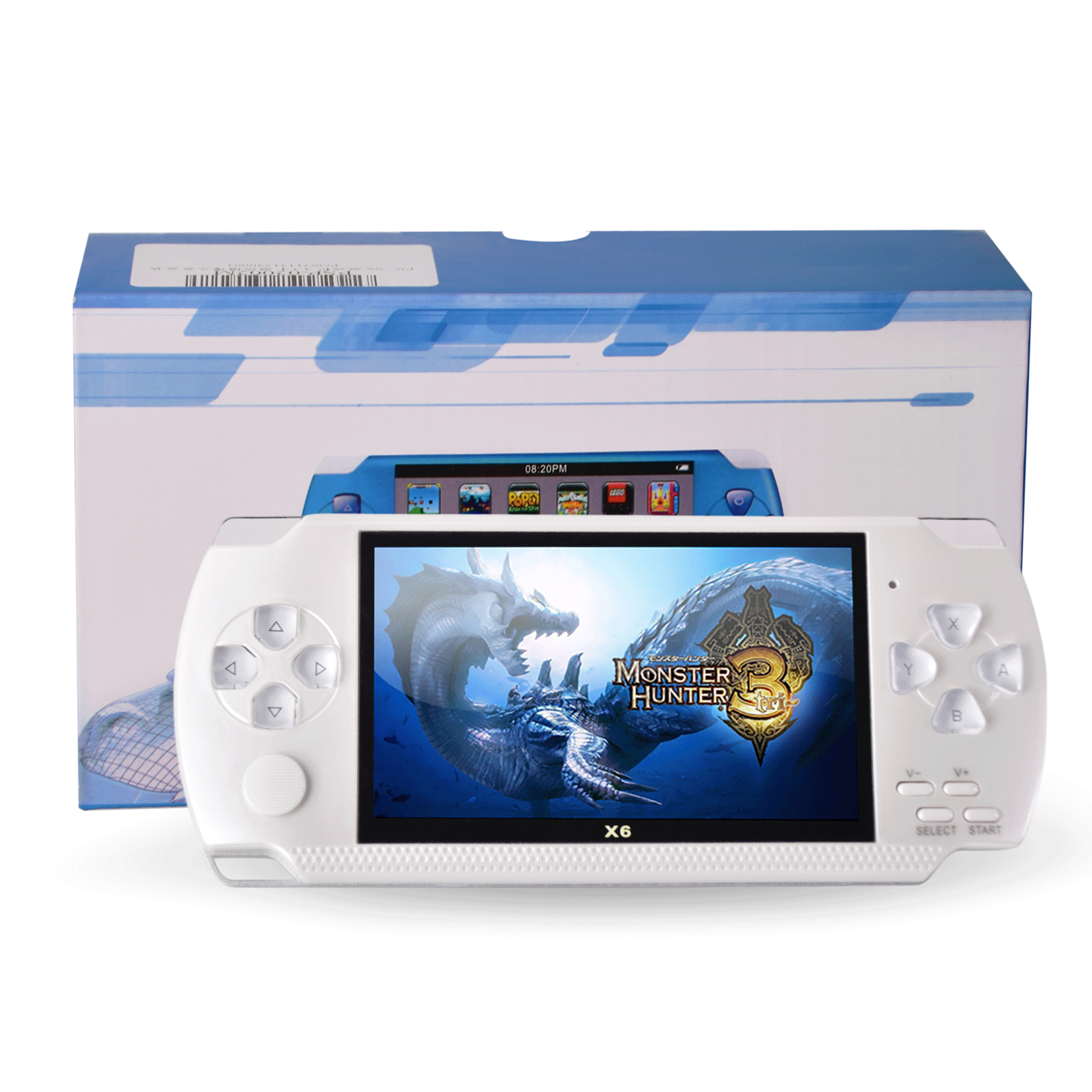 Handheld Game Machine with Built-In 9999+ Games for Kids 8+