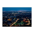 thumbnail image 1 of Over Bergamo 02 - Bergamo Lombardy Italy Photography Cityscape Nightlife Skyline Architecture Unframed Wall Art Print 4 x 6 inches, 1 of 7
