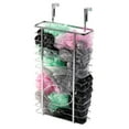 thumbnail image 1 of Durable Chrome Metal Grocery Bag Holder – Multi-Functional Over-the-Cabinet and Over-the-Door Organizer for Maximizing Kitchen Storage, Ideal for Neatly Storing and Recycling Plastic Bags with Ease, 1 of 6