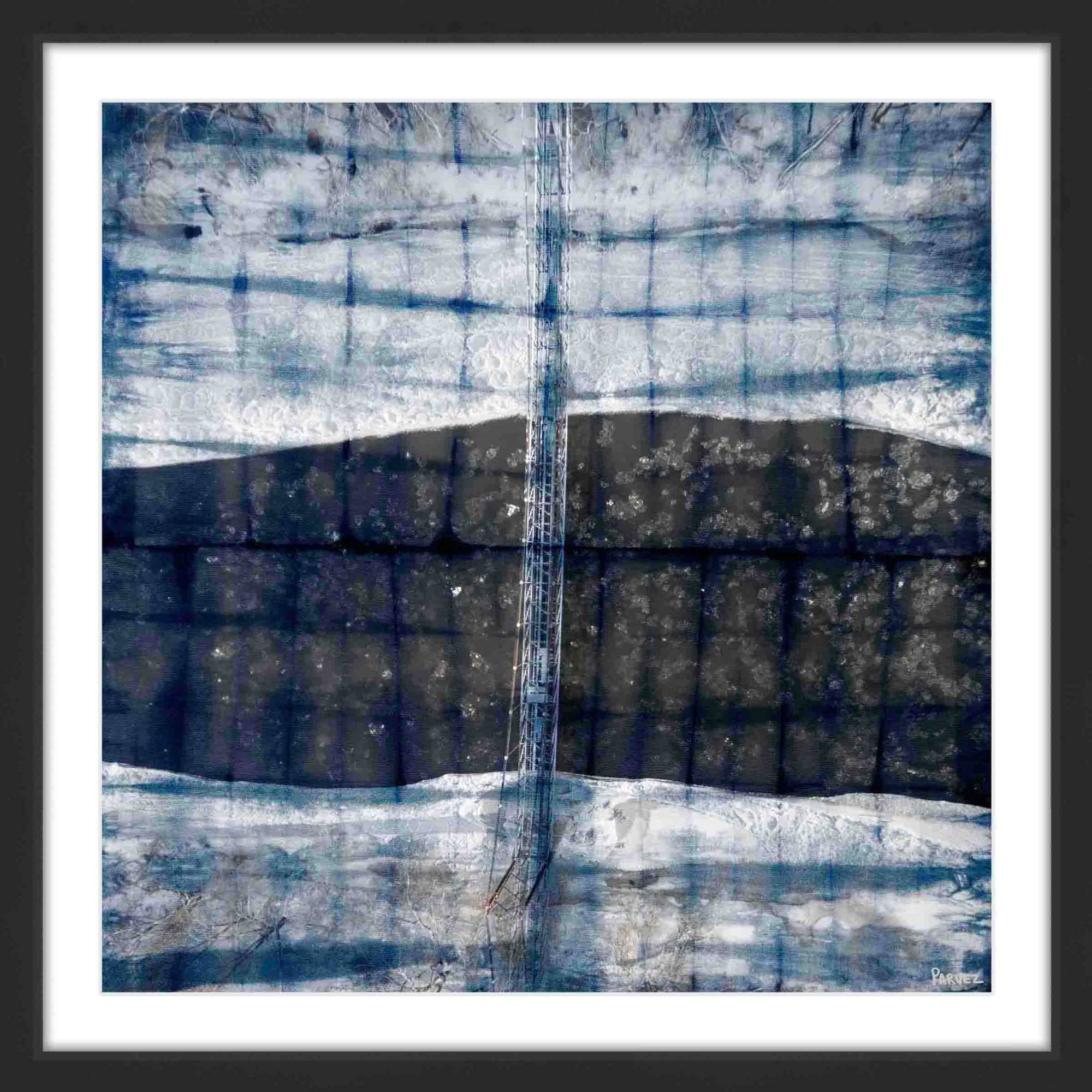 "Over Dark Waters" Framed Painting Print