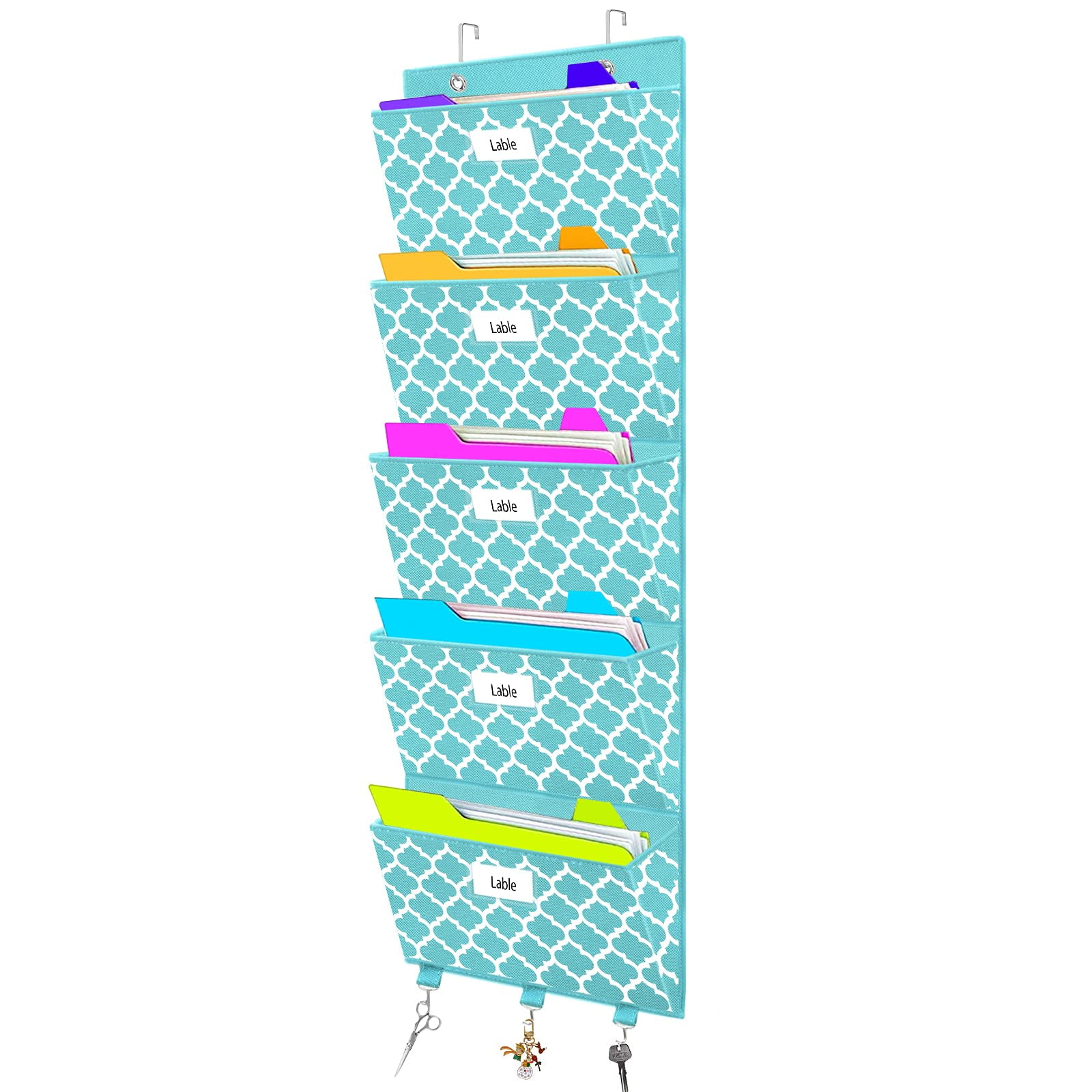 Over the Door File Organizer, Hanging File Folders, Wall Organizers and