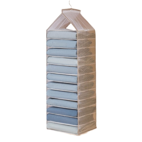 Over Door Hanging Organizers Storage Pouches Sturdy PVC Cloth Space Saving