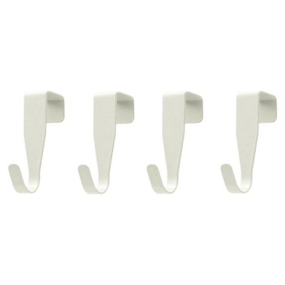 Over-Door Hook Hanger, 4.4 lb Capacity, No-Tool Installation, Space-Saving Organizer for Towels and Robes