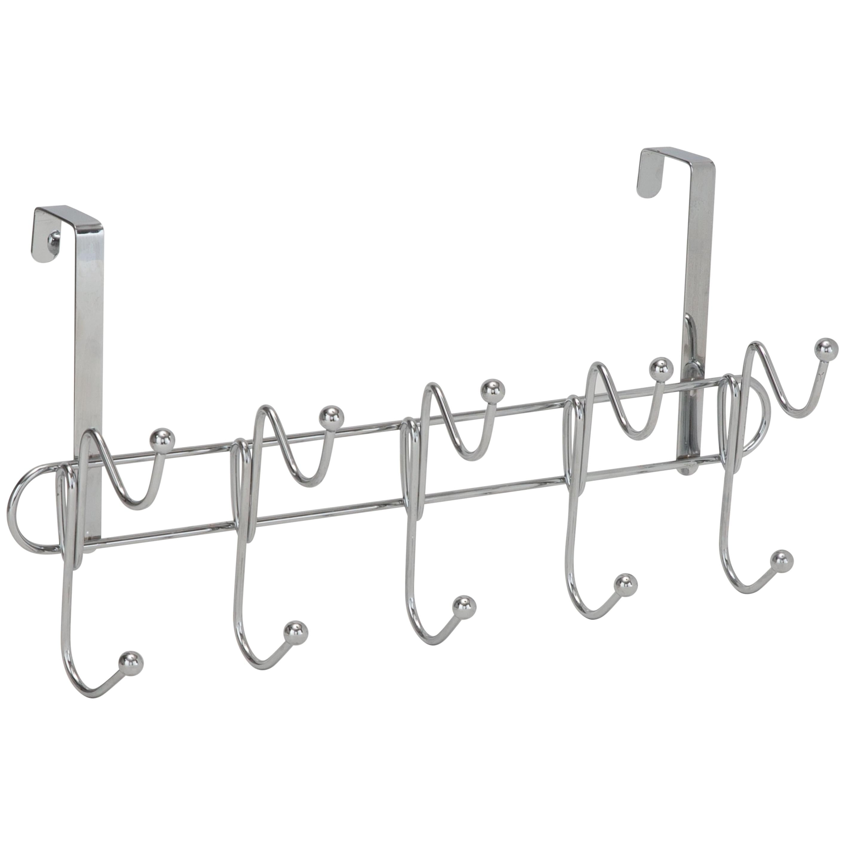 Over Door Hook Onyx Elegant, 10 Count 2 Pack