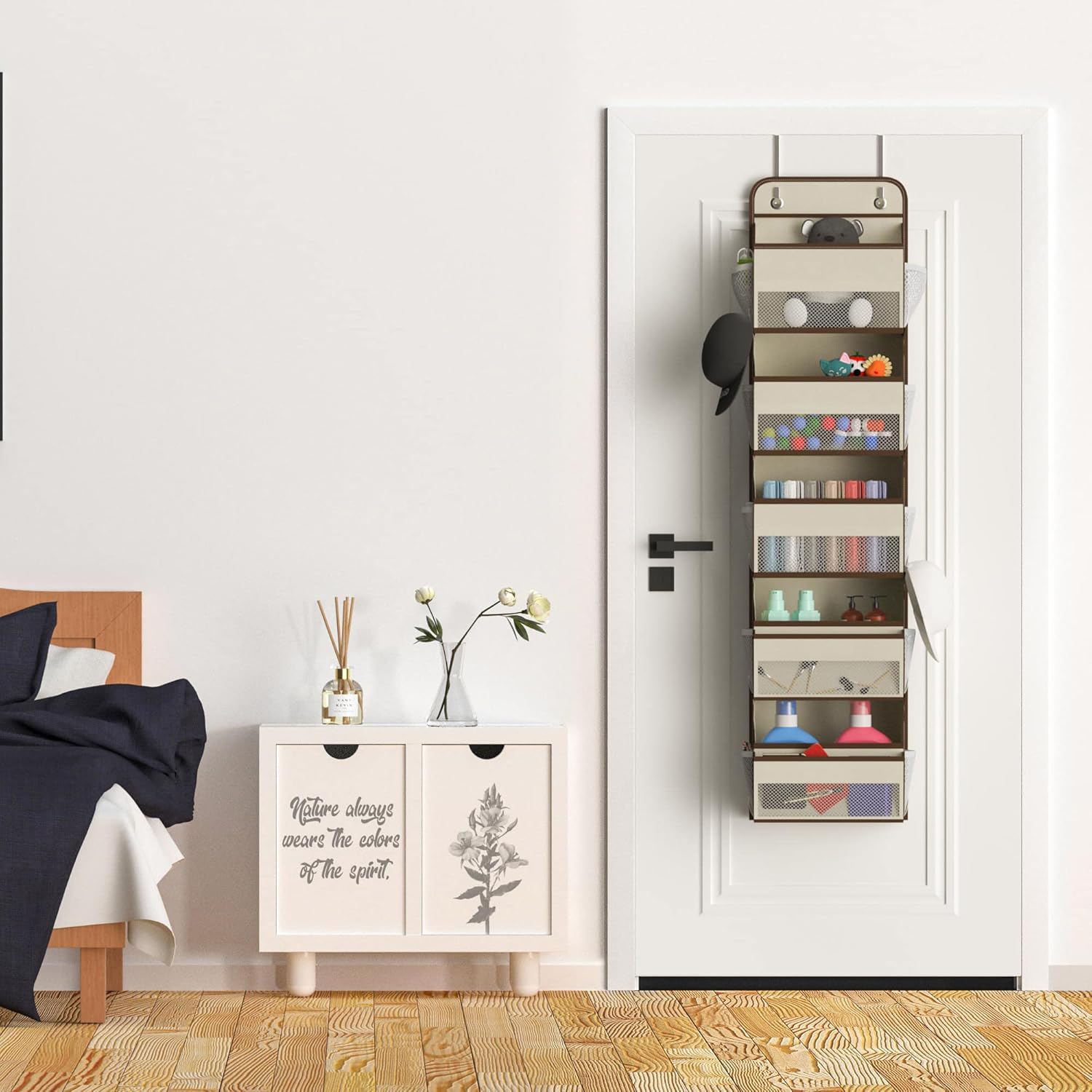 Over Door Organizer, Nursery Closet Baby Storage, Over The Door