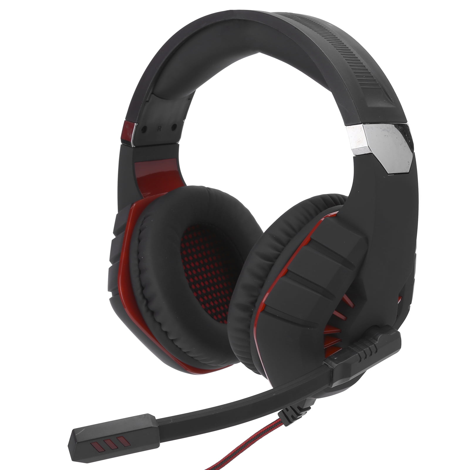 Over Ear Gaming Headphones, Wired Gaming Headset LED Headphone With