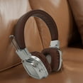 thumbnail image 1 of Over-Ear Wireless Bluetooth Headphones, Noise Cancelling, Retros Glow Design, Comfortable Wear, Long Battery Life, Foldable, Immersive Stereo Sound for Home, Travel, Outdoor Entertainment, 1 of 6