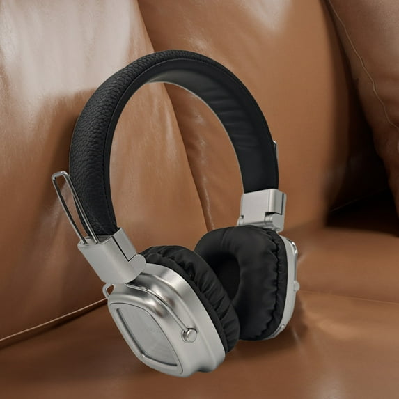 Over-Ear Wireless Bluetooth Headphones, Noise Cancelling, Retros Glow Design, Comfortable Wear, Long Battery Life, Foldable, Immersive Stereo Sound for Home, Travel, Outdoor Entertainment