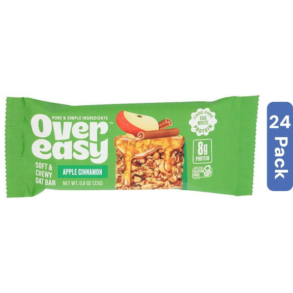 Over Easy Bar Breakfast Apple Cinnamon 1.8 oz (Pack Of 24)