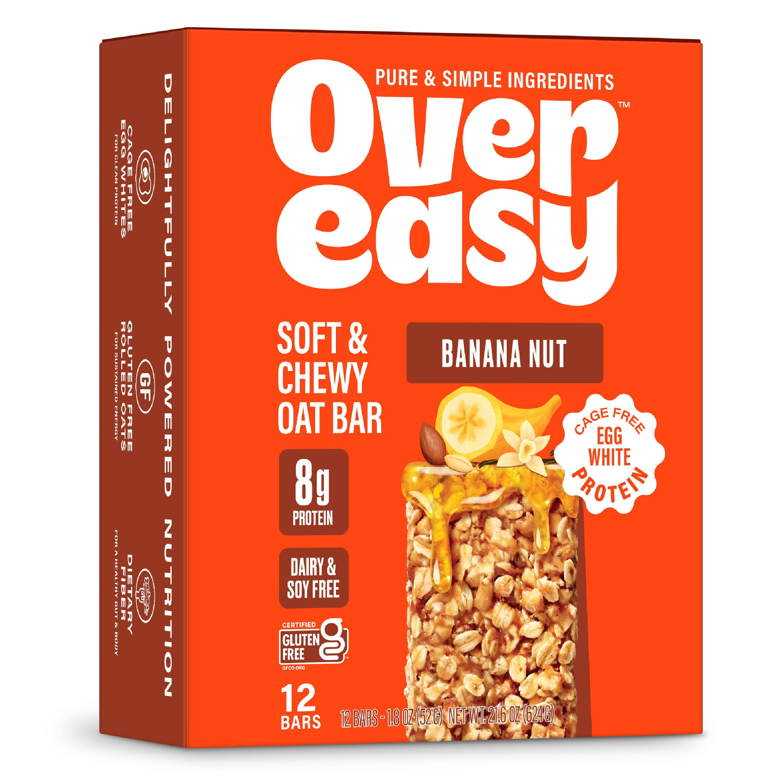 Over Easy Soft and Chewy HYZ01 Granola Breakfast Bars Granola and