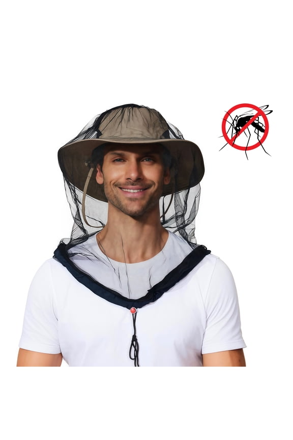 Over Hat Shield Protections Face Cover Outdoor Fishing Face Mask Hoods for Camping Hiking Mosquitoes Head Net