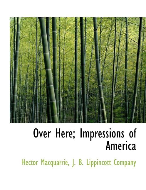 Over Here; Impressions of America (Paperback)