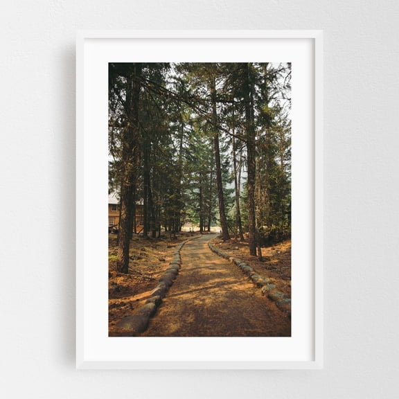 Over Here - Washington Photography White Framed Wall Art Print 24 x 36 inches