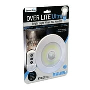 Over Lite Ultra Wireless Motion Activated Ceiling/Wall Light with Remote