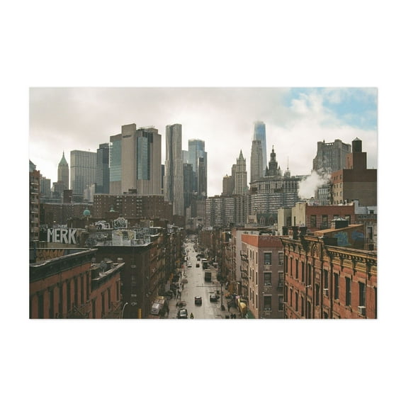 Over Madison Street - Manhattan New York Photography Unframed Wall Art Print 5 x 7 inches