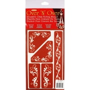 Over 'N' Over Reusable Stencils 5"X8"-Fleur De Lis