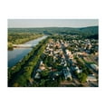thumbnail image 1 of Over Newport 01 - Newport Pennsylvania Photography Scenic Landscape Rural Bridge Cityscape Unframed Wall Art Print 20 x 28 inches, 1 of 4