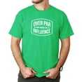 thumbnail image 1 of Over Par and Under the Influence Shirt for Men Funny Golfing Tee Gift for Men Vintage Green shirt Adult Large, 1 of 5