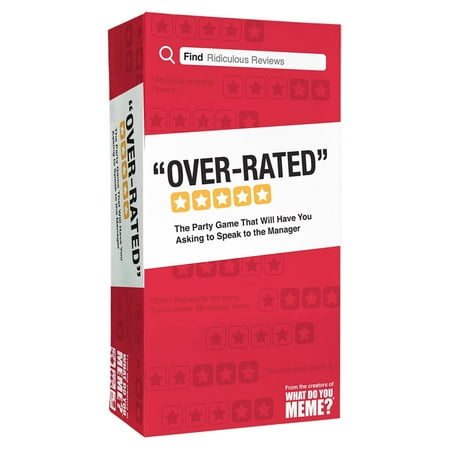What Do You Meme? - Over-Rated Adult Party Game