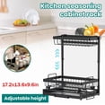 thumbnail image 1 of Over Sink Dish Drying Rack 3-Tier Stainless Steel Kitchen Shelf Cutlery Drainer, 1 of 5