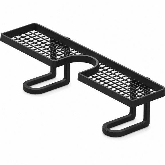 Over Sink Faucet Storage Rack, No-Drill U-Shape Shelf with Stable Base, for Bathroom and Kitchen Organization