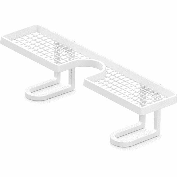 Over Sink Faucet Storage Rack, No-Drill U-Shape Shelf with Stable Base, for Bathroom and Kitchen Organization