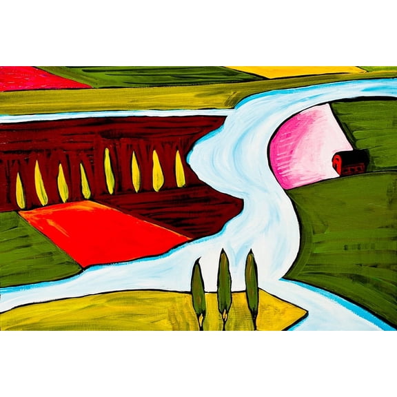 Over Skagit by Ben Mann Poster Print