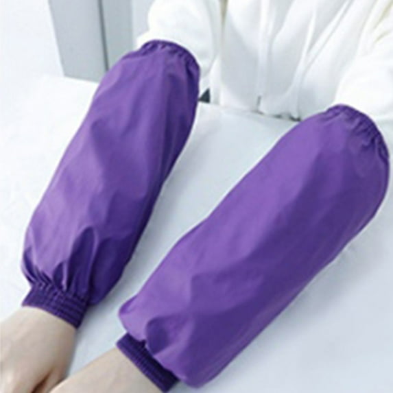 Over Sleeve Cover Oil Waterproof Elasticated Cuffs Wrist to Elbow
