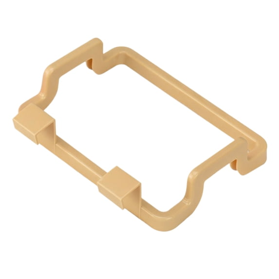 Over The Cabinet Door Organizer | Kitchen Cabinet Door Storage | Kitchen Organizer and Storage | Beige 7X6X6 In, 1 Pack