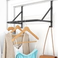 thumbnail image 1 of Over The Door Clothes Hanger Rod, Metal Over The Door Hanger for Coat, Clothes Drying Rack for Door for Laundry, Bedroom, 1 of 5