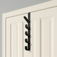 Over The Door Hook Hanger 5Hook HeavyDuty Organizer Rack For Coats, Hats