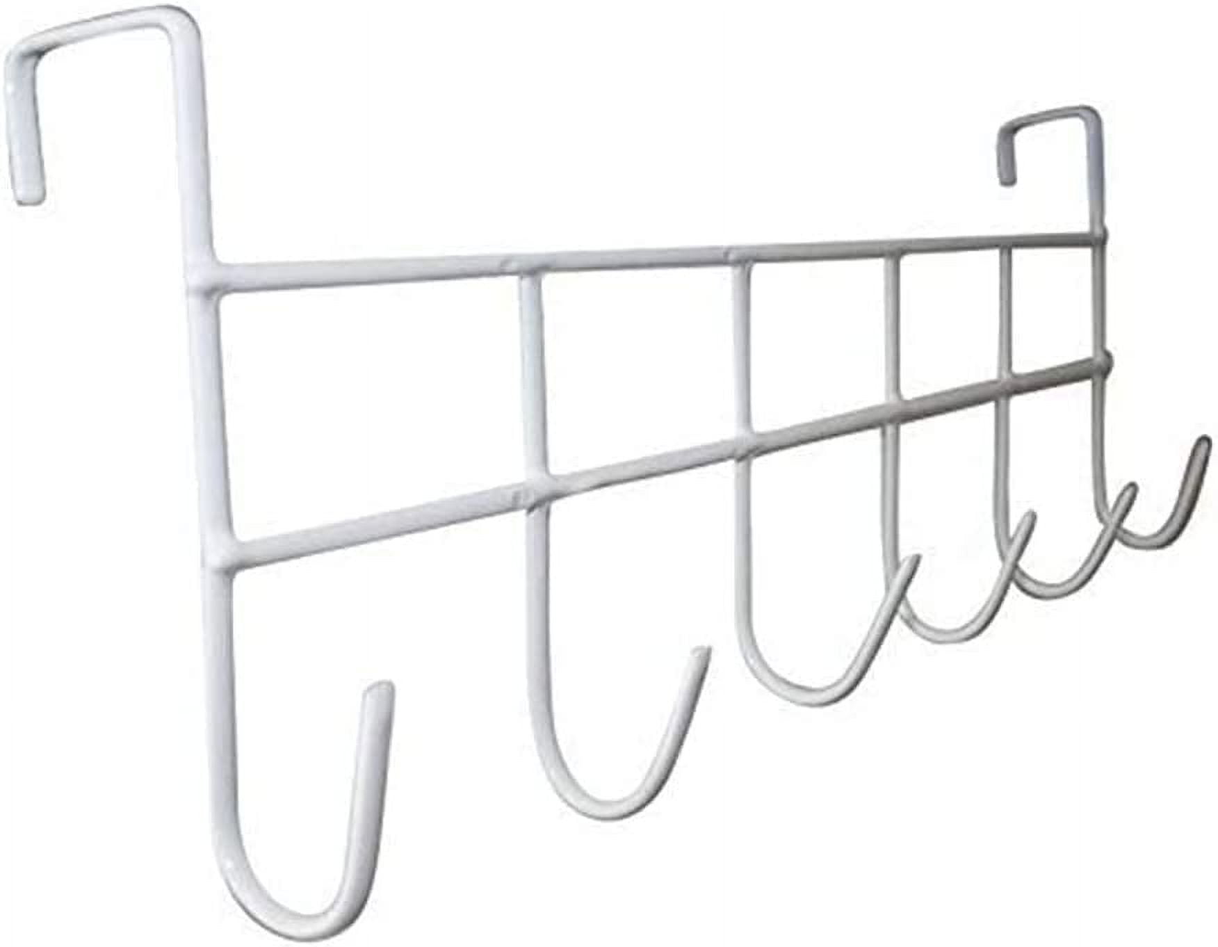Over The Door Hook, Hanger with 6Hooks Organizer Rack, Decorative