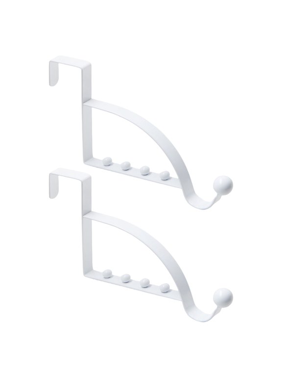 Over The Door Hook Over Door Hook Hanger for Clothes/Towels/Coats/Backpack/Hat/Scarves Over Door Coat Rack