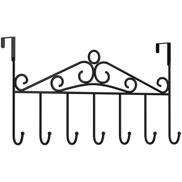 Over The Door Metal Hook, Towel Rack, Coat Hanger, Hanging Storage for
