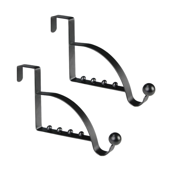 Over The Door Hooks Hanger,2Pack Over The Door Organizers Rack Space Saving Hanging Storage Hanger for Clothes,Coats