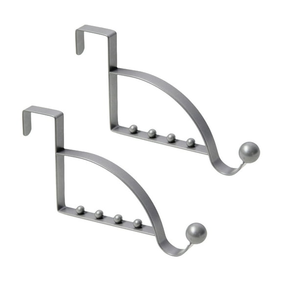 Over The Door Hooks Hanger,2Pack Over The Door Organizers Rack Space Saving Hanging Storage Hanger for Clothes,Coats