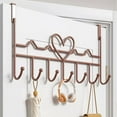 thumbnail image 1 of Over The Door Hooks Over Door Hanger For Coat Towel Bag Robe Bedroom Kitchen Door Organizer Hanging Racks Coat Hooks, 1 of 6