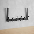 thumbnail image 1 of Over The Door Hooks, Sturdy Door Hanger, Towel Rack Towel Hooks for Bathroom, Bedroom, Kitchen, 1 of 4