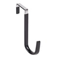 thumbnail image 1 of Over The Door Metal Hooks with Plastic Coating 4.9" 1 Pc Heavy Duty Single Towel Robe Rack Wreath Bathroom Shower Hanger, 1 of 9