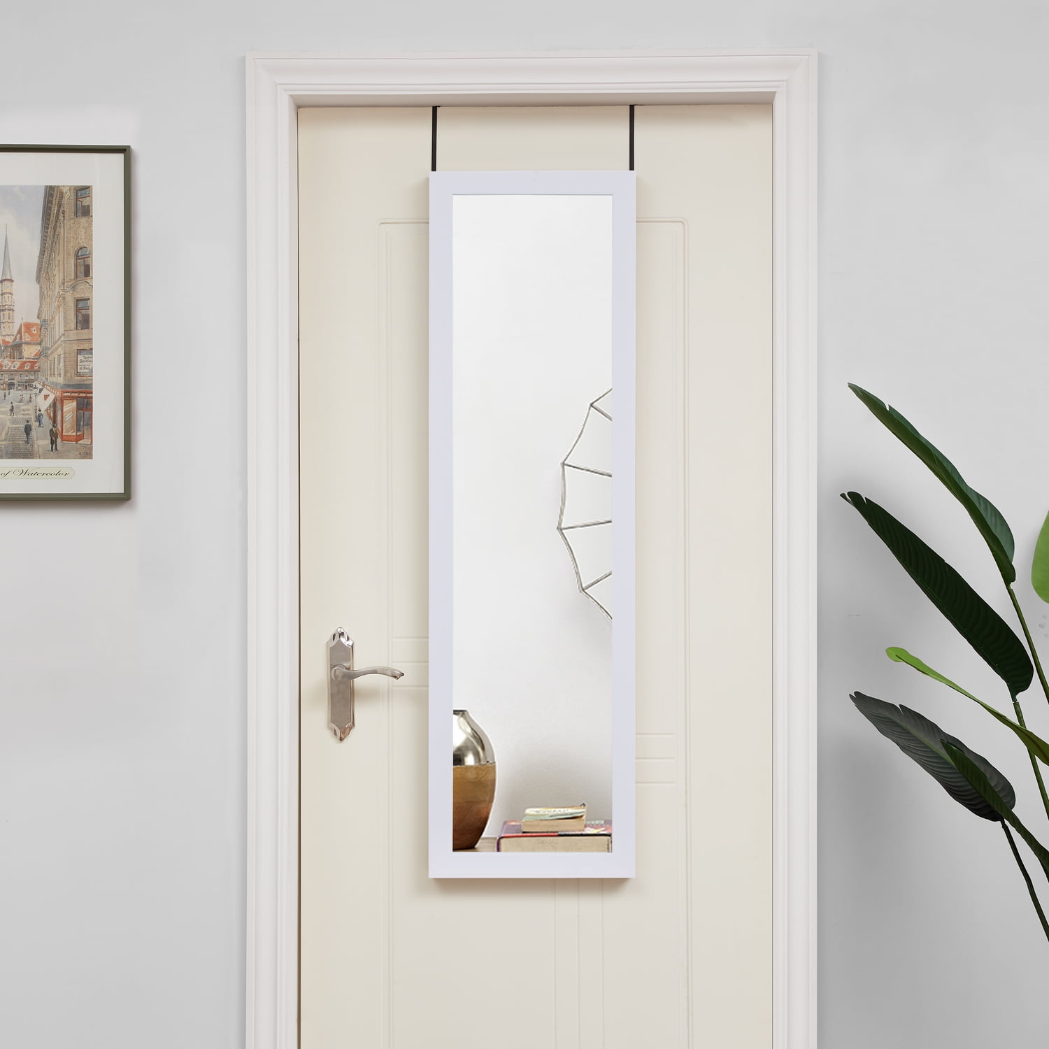 Over The Door Mirror, Full Length Mirror, Wall Mirror, Door Hanging