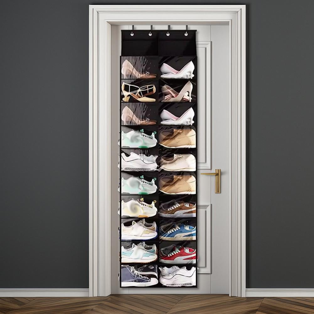 Over The Door Shoe Organizer, 10 Tier Shoe Rack Hanging Shoe Storage ...
