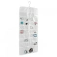 thumbnail image 1 of Over The Door Storage Bag, Hanging Jewelry Organizer 72 Pockets For Jewelries Small Trinket, 1 of 8