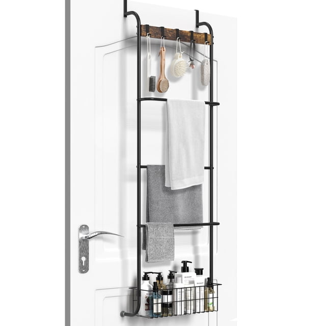 Over The Door Towel Rack, 5-Tier - Walmart.com