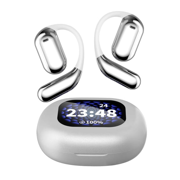 Over The Ear Earbuds XP2 Earbuds True Wireless Open Ear Earphones Listen Screen Control Led Display Suitable for Sports Leisure and Music