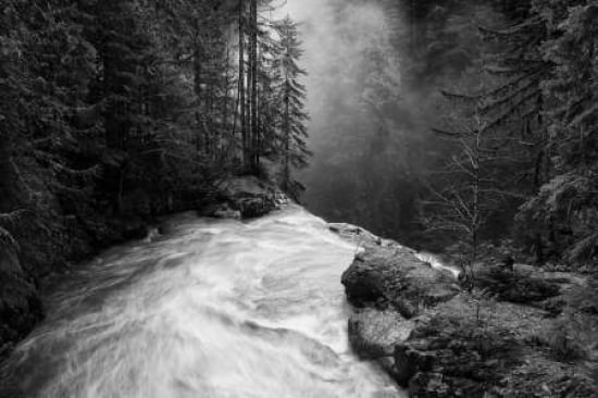 Over The Falls Canvas Art - James K Papp (24 x 36)