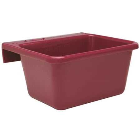 Red Over The Fence Feeder Fortiflex Pet Supplies 380596 012891375020